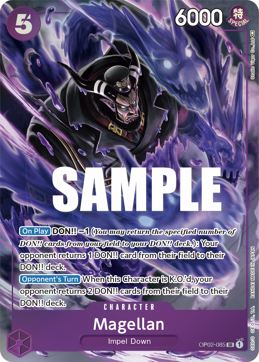 Magellan (085) (Alternate Art) OP02-085 - Paramount War OP02 kart görseli