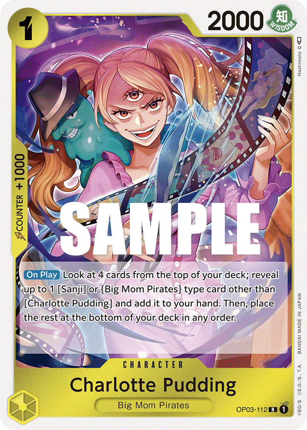 Charlotte Pudding OP03-112 - Pillars of Strength OP03 kart görseli