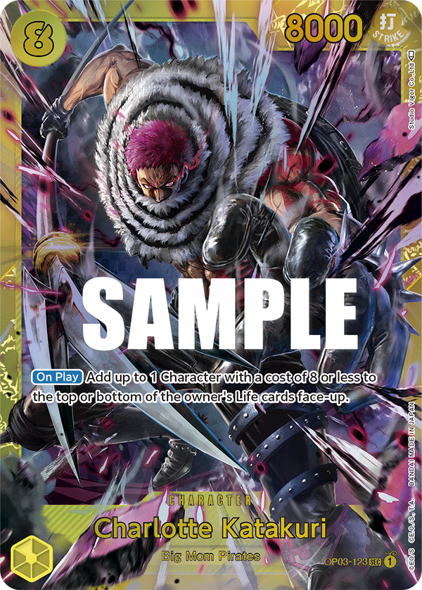 Charlotte Katakuri (123) OP03-123 - Pillars of Strength OP03 kart görseli