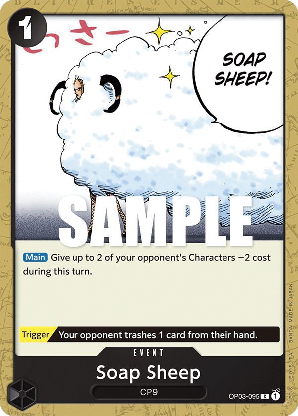 Soap Sheep OP03-095 - Pillars of Strength OP03 kart görseli