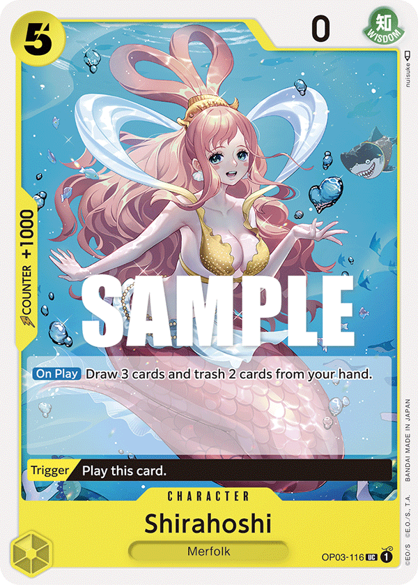Shirahoshi OP03-116 - Pillars of Strength OP03 kart görseli