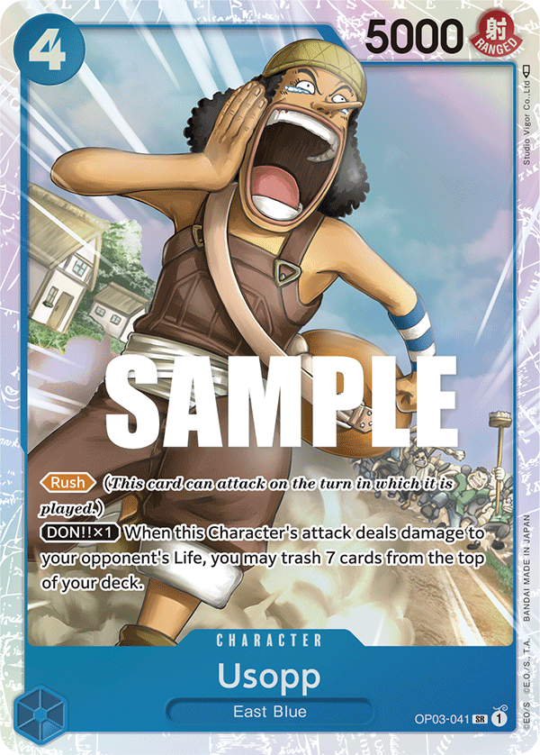 Usopp OP03-041 - Pillars of Strength OP03 kart görseli