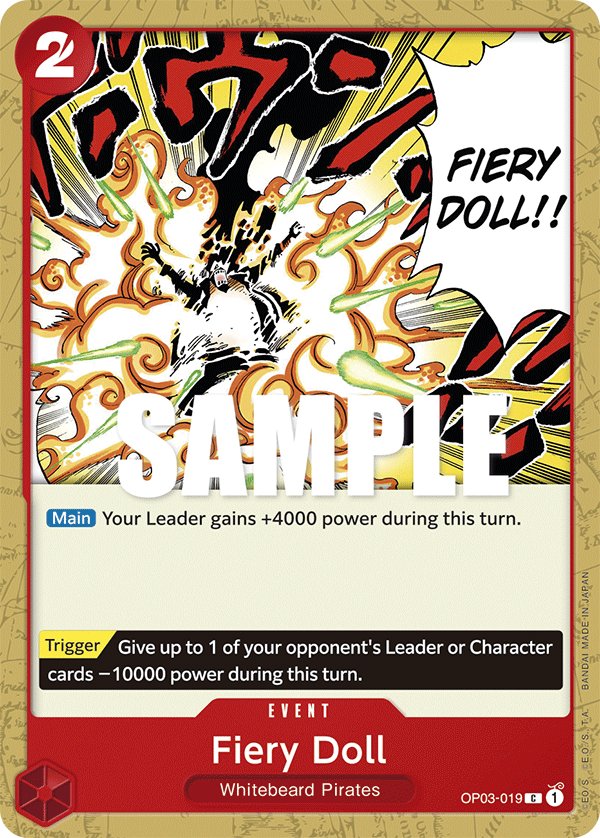 Fiery Doll OP03-019 - Pillars of Strength OP03 kart görseli