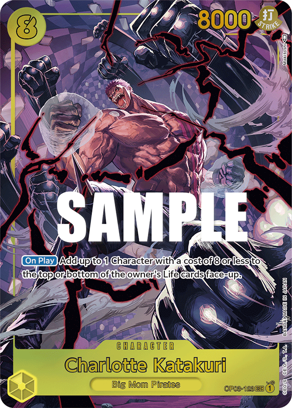 Charlotte Katakuri (123) (Alternate Art) OP03-123 - Pillars of Strength OP03 kart görseli