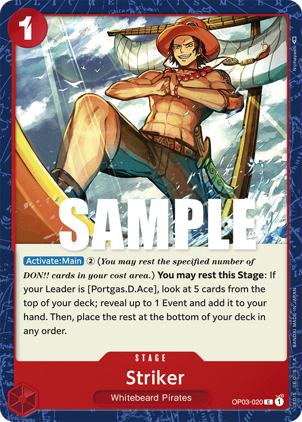 Striker OP03-020 - Pillars of Strength OP03 kart görseli