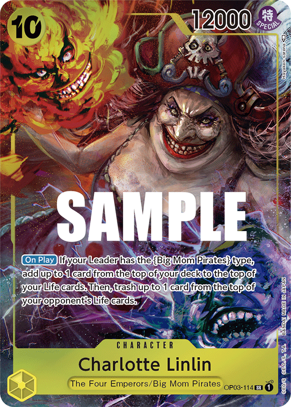 Charlotte Linlin (114) (Alternate Art) OP03-114 - Pillars of Strength OP03 kart görseli