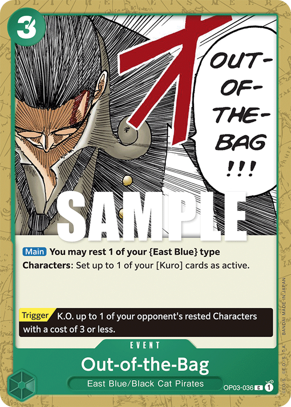 Out-of-the-Bag OP03-036 - Pillars of Strength OP03 kart görseli