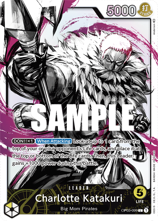 Charlotte Katakuri (099) (Alternate Art) OP03-099 - Pillars of Strength OP03 kart görseli