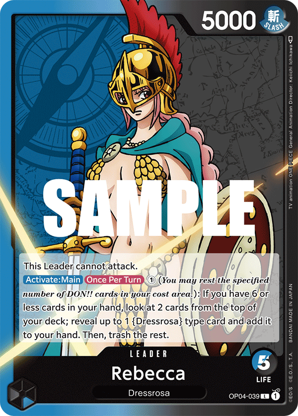 Rebecca (039) OP04-039 - Kingdoms of Intrigue OP04 kart görseli