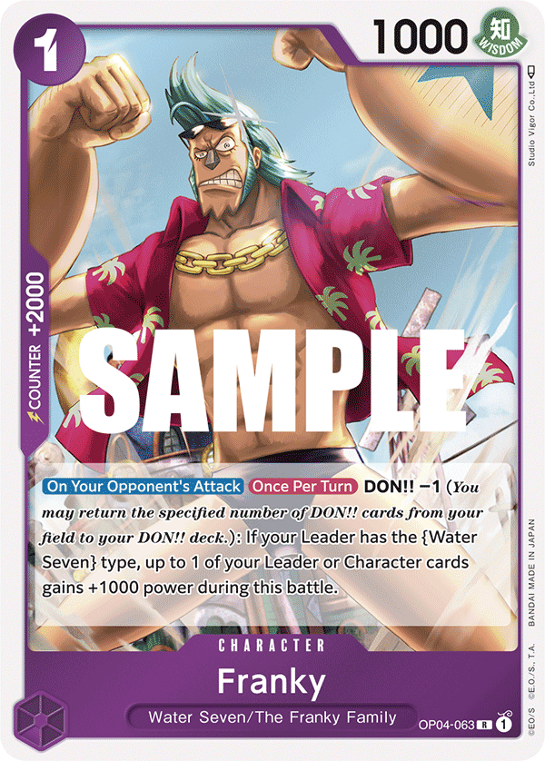 Franky OP04-063 - Kingdoms of Intrigue OP04 kart görseli