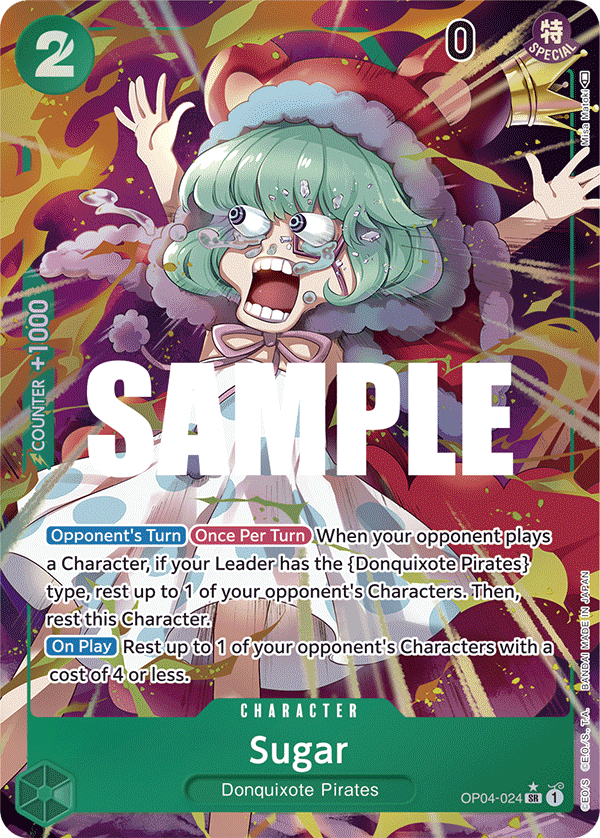 Sugar (Alternate Art) OP04-024 - Kingdoms of Intrigue OP04 kart görseli