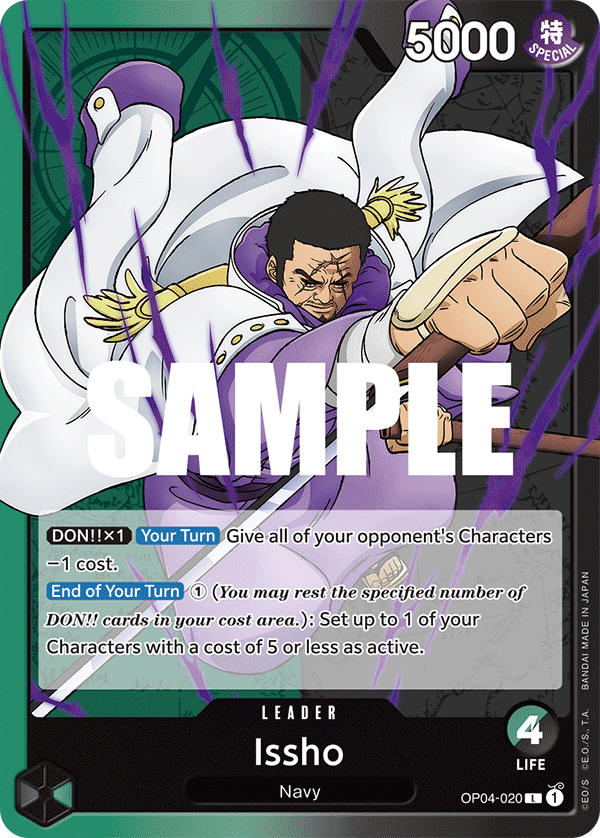 Issho OP04-020 - Kingdoms of Intrigue OP04 kart görseli