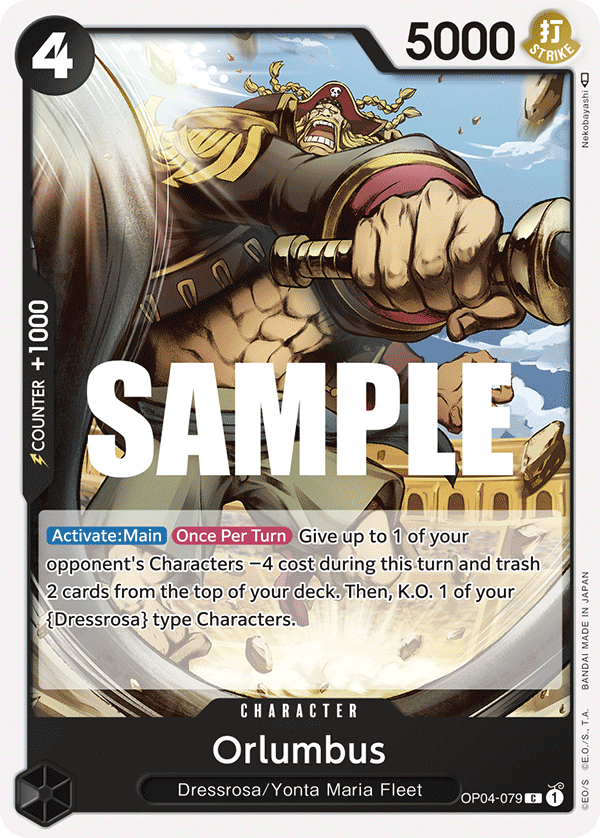 Orlumbus OP04-079 - Kingdoms of Intrigue OP04 kart görseli