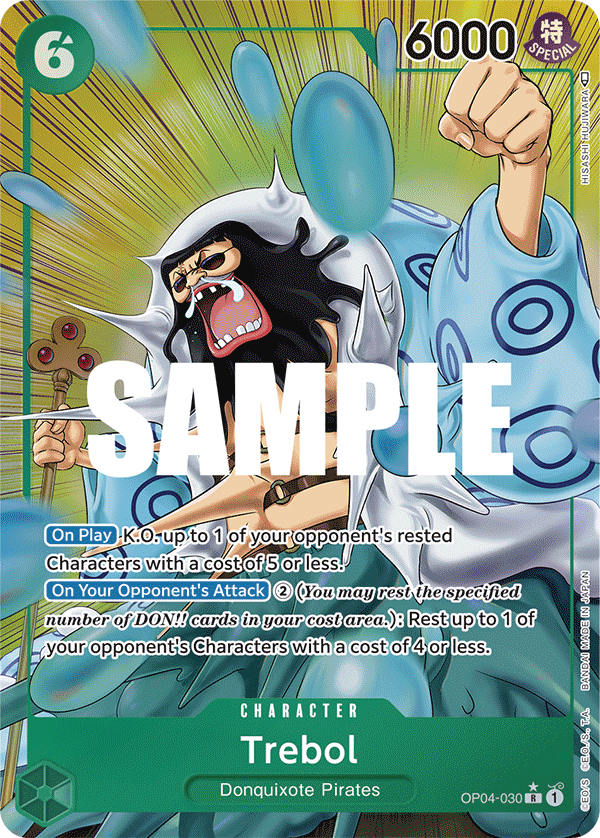 Trebol (Alternate Art) OP04-030 - Kingdoms of Intrigue OP04 kart görseli