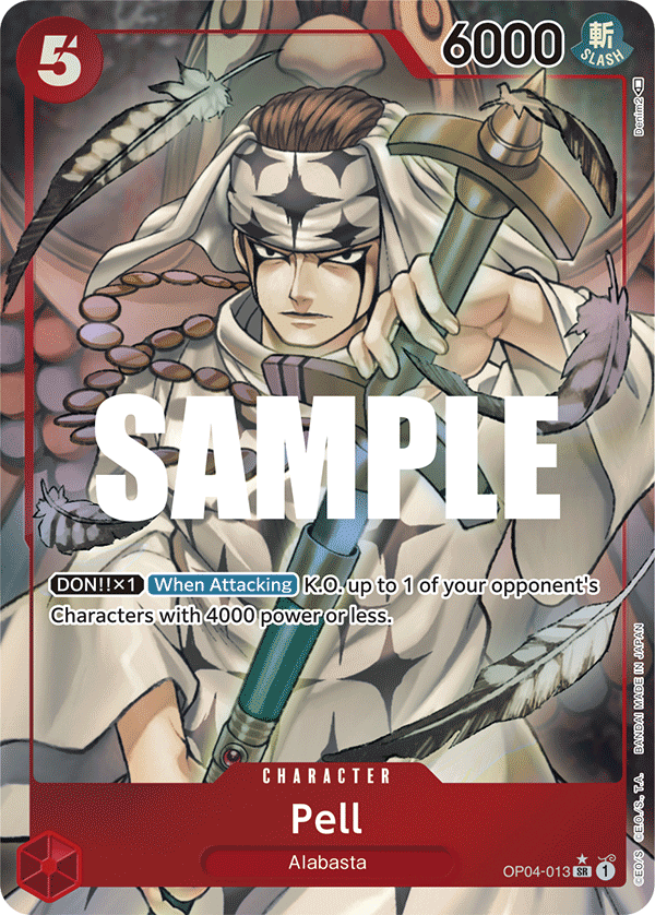 Pell (Alternate Art) OP04-013 - Kingdoms of Intrigue OP04 kart görseli