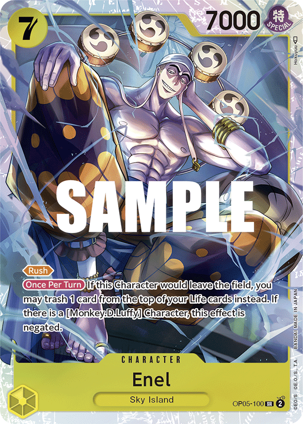 Enel (100) OP05-100 - Awakening of the New Era OP05 kart görseli