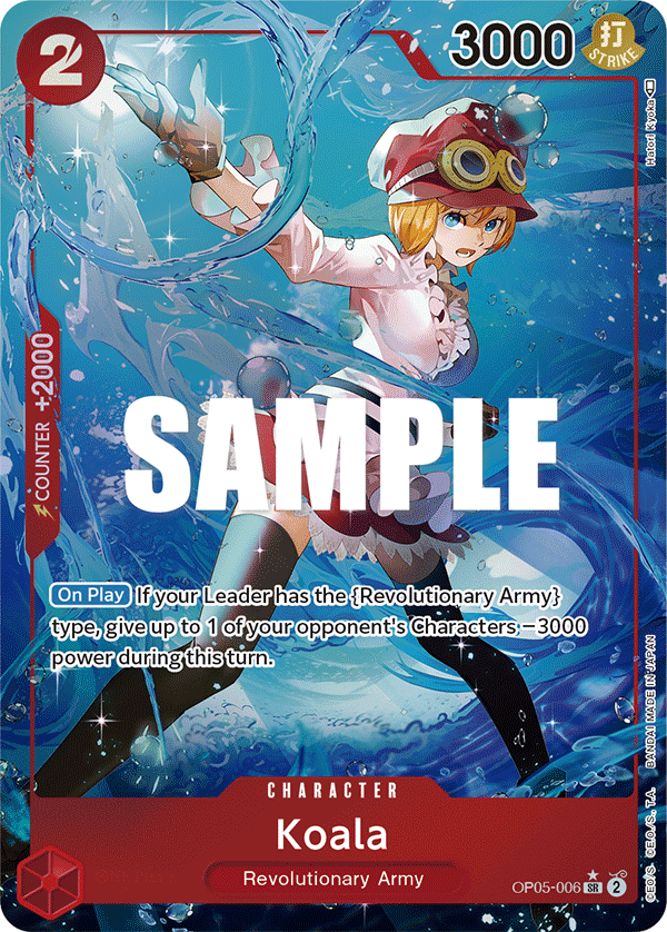 Koala (Alternate Art) OP05-006 - Awakening of the New Era OP05 kart görseli
