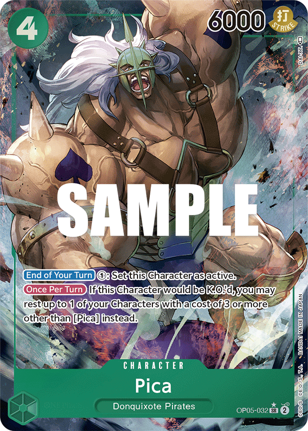Pica (Alternate Art) OP05-032 - Awakening of the New Era OP05 kart görseli