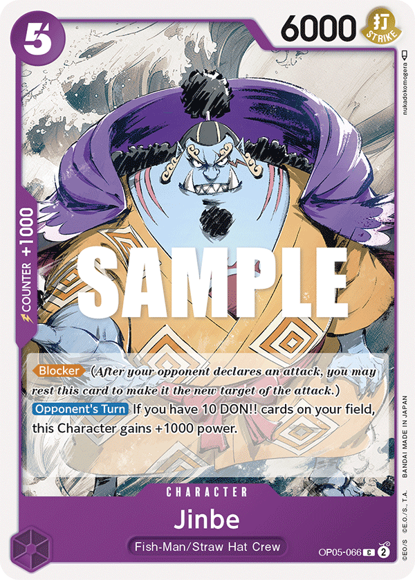 Jinbe OP05-066 - Awakening of the New Era OP05 kart görseli