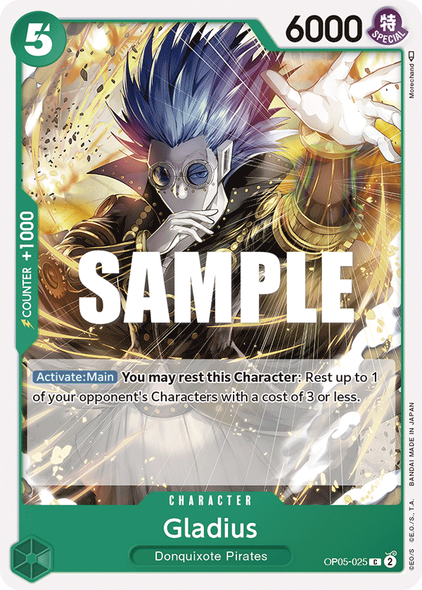Gladius OP05-025 - Awakening of the New Era OP05 kart görseli