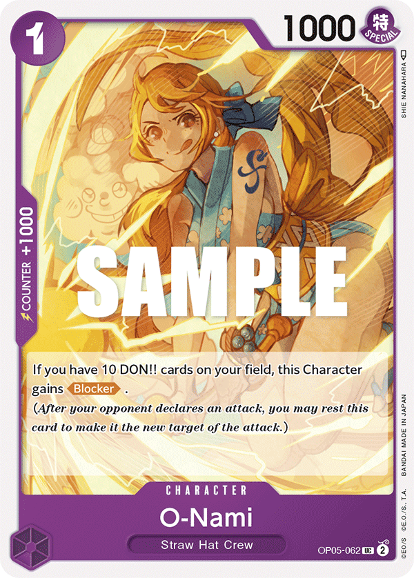 O-Nami OP05-062 - Awakening of the New Era OP05 kart görseli