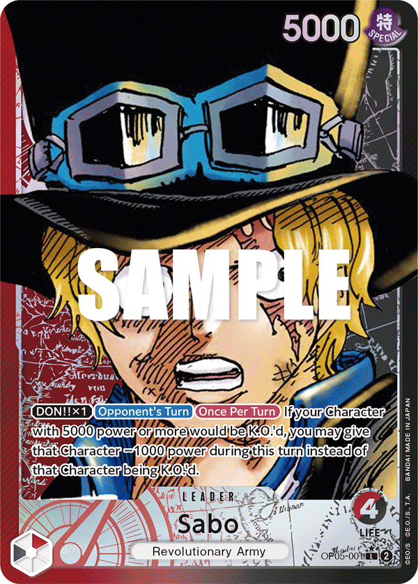 Sabo (001) (Alternate Art) kart görseli