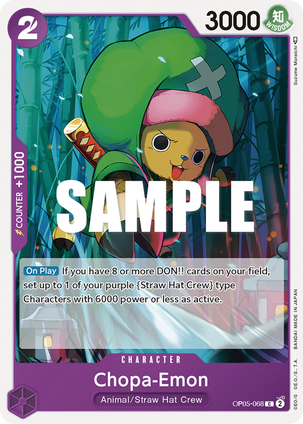 Chopa-Emon OP05-068 - Awakening of the New Era OP05 kart görseli