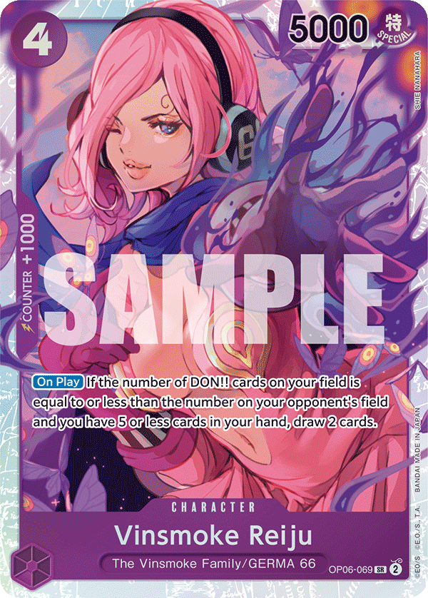 Vinsmoke Reiju (069) OP06-069 - Wings of the Captain OP06 kart görseli