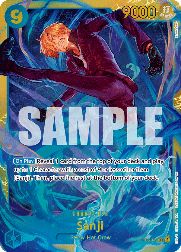 Sanji OP06-119 - Wings of the Captain OP06 kart görseli