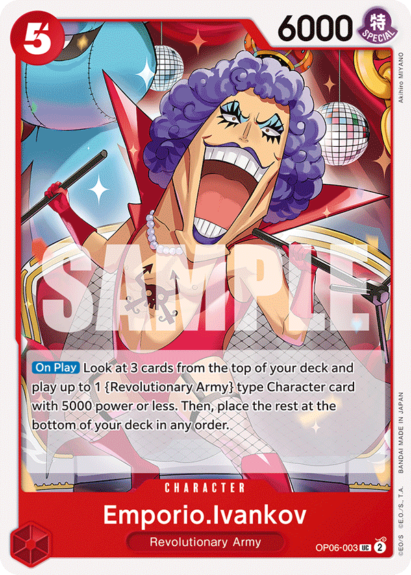 Emporio.Ivankov OP06-003 - Wings of the Captain OP06 kart görseli