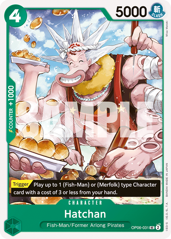 Hatchan OP06-031 - Wings of the Captain OP06 kart görseli