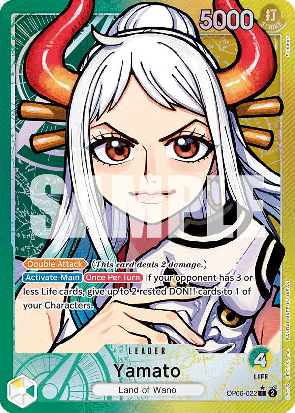Yamato (Alternate Art) OP06-022 - Wings of the Captain OP06 kart görseli