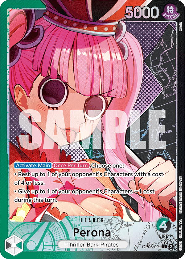 Perona (021) (Alternate Art) OP06-021 - Wings of the Captain OP06 kart görseli