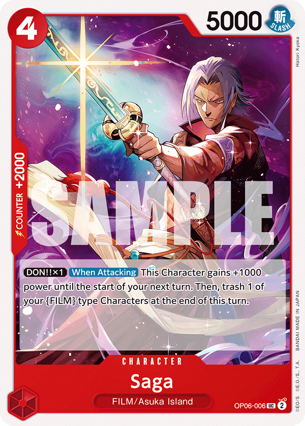 Saga OP06-006 - Wings of the Captain OP06 kart görseli