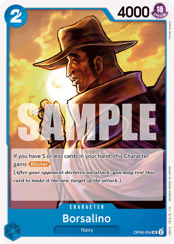 Borsalino OP06-054 - Wings of the Captain OP06 kart görseli