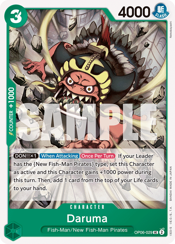 Daruma OP06-029 - Wings of the Captain OP06 kart görseli