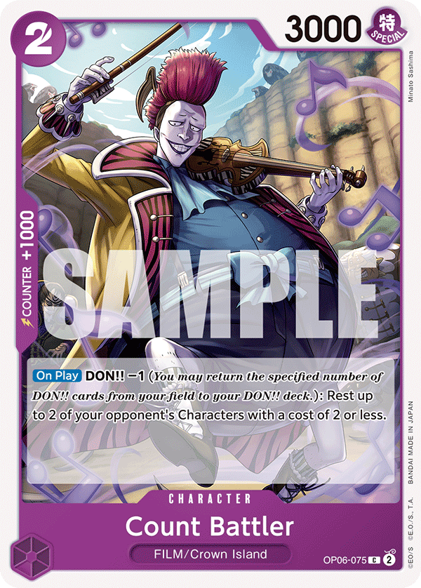 Count Battler OP06-075 - Wings of the Captain OP06 kart görseli