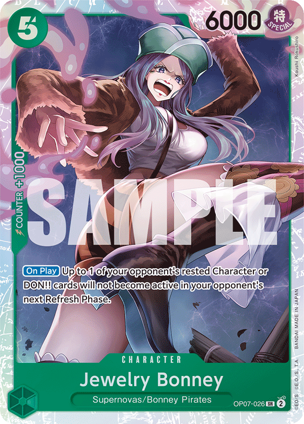 Jewelry Bonney (026) OP07-026 - 500 Years in the Future OP07 kart görseli