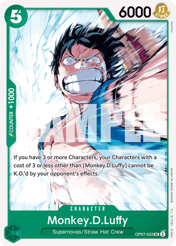 Monkey.D.Luffy (033) OP07-033 - 500 Years in the Future OP07 kart görseli