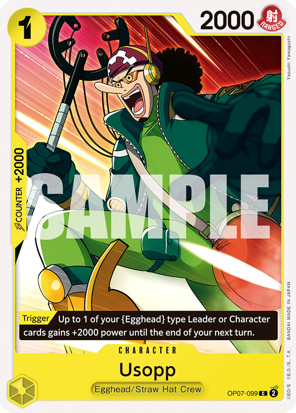 Usopp OP07-099 - 500 Years in the Future OP07 kart görseli