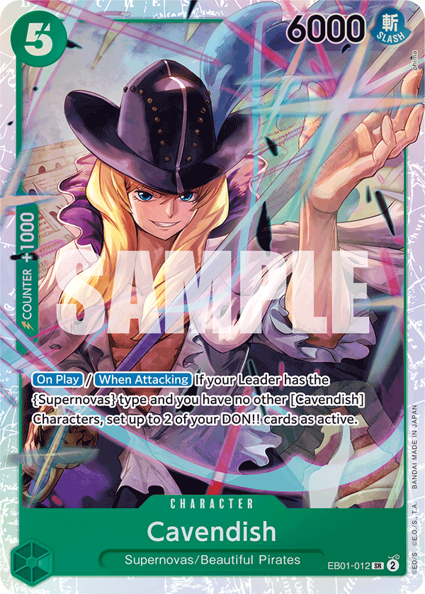 Cavendish EB01-012 - Extra Booster: Memorial Collection EB01 kart görseli