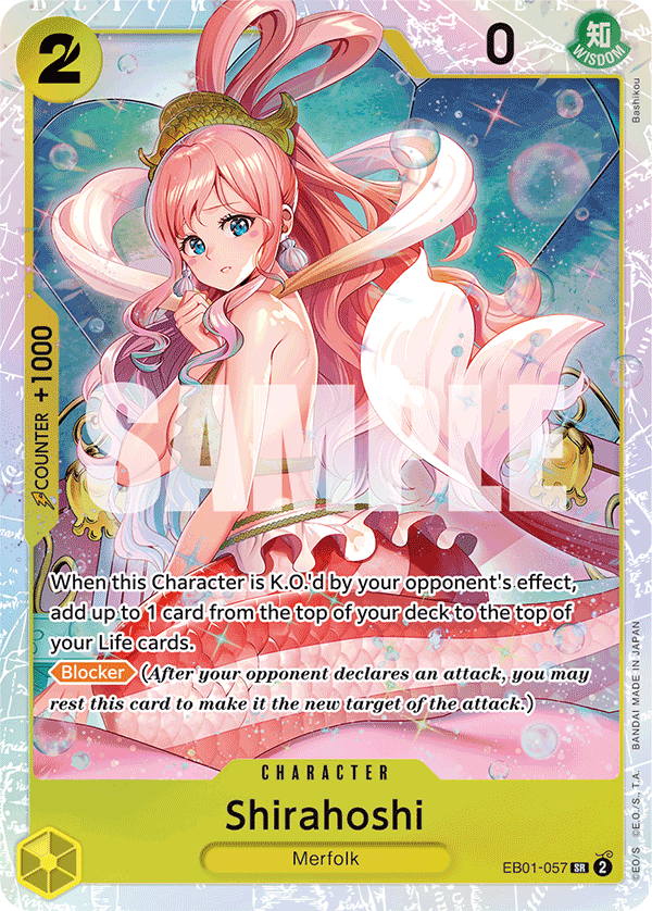 Shirahoshi EB01-057 - Extra Booster: Memorial Collection EB01 kart görseli