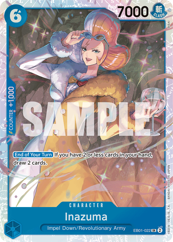 Inazuma EB01-022 - Extra Booster: Memorial Collection EB01 kart görseli