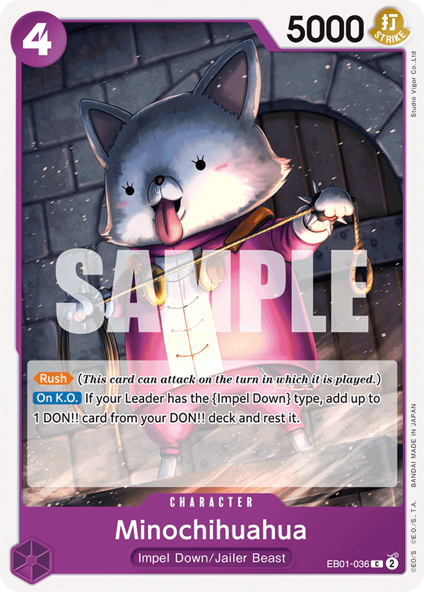 Minochihuahua EB01-036 - Extra Booster: Memorial Collection EB01 kart görseli