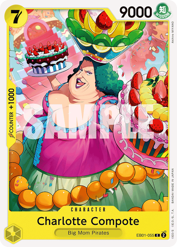 Charlotte Compote EB01-055 - Extra Booster: Memorial Collection EB01 kart görseli