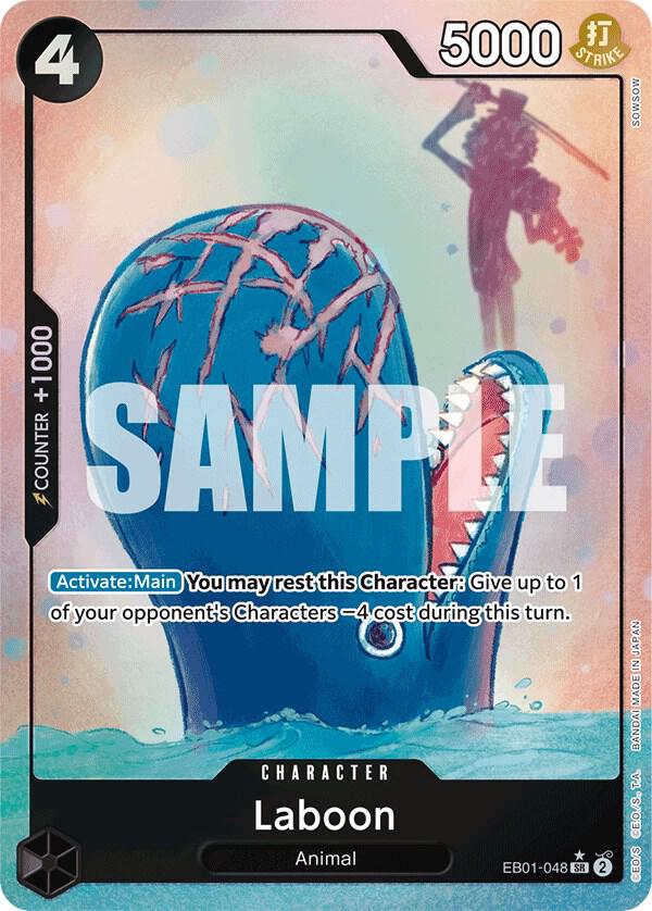 Laboon (048) (Alternate Art) EB01-048 - Extra Booster: Memorial Collection EB01 kart görseli