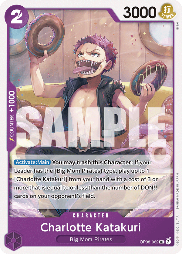 Charlotte Katakuri (062) OP08-062 - Two Legends OP08 kart görseli