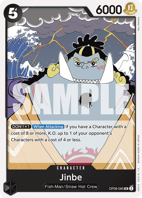 Jinbe OP08-085 - Two Legends OP08 kart görseli