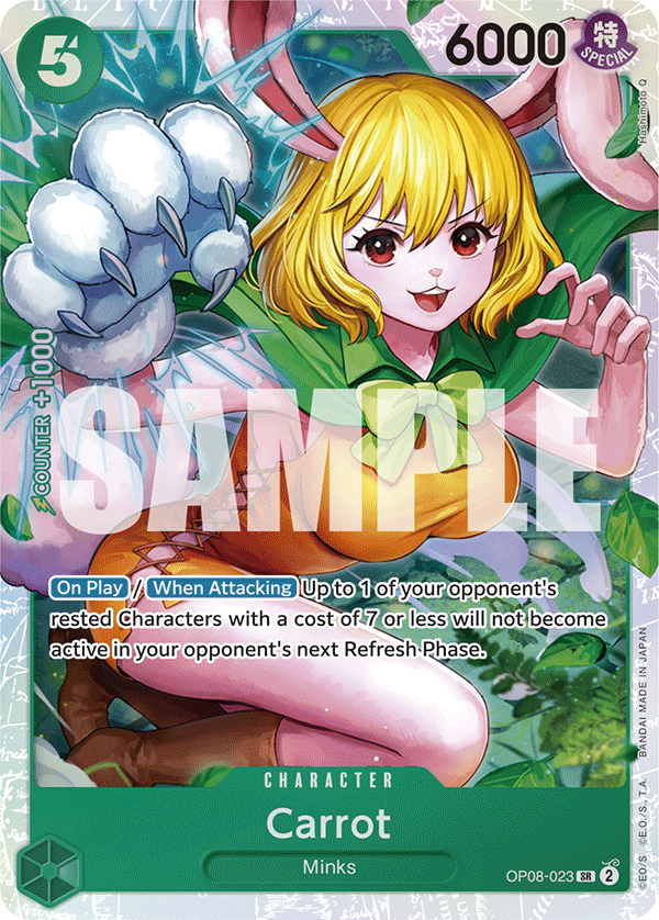 Carrot (023) (Parallel) OP08-023 - Two Legends OP08 kart görseli