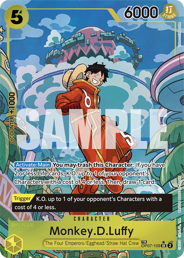 Monkey.D.Luffy (SP) kart görseli